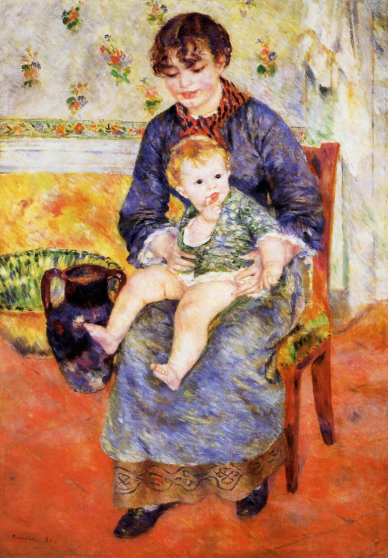 Mother and child 1881